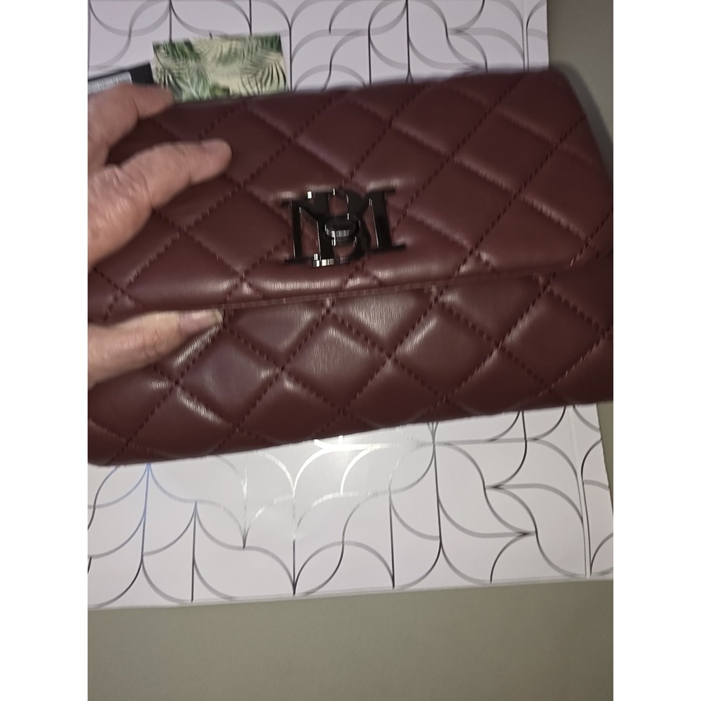 Burgandy Badgley Mischka Small Crossbody NWT